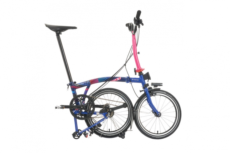 Brompton P-line Explore 12 Speed Team GB 2024 Special Edition